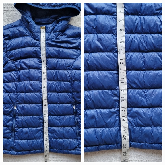 Aritzia TnAction Botanie Puffer Goose Down Packable Lightweight Hooded Jacket - Picture 11 of 13